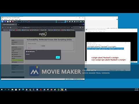 XSS Attack Using DVWA