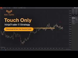 How to Use Touch Only Strategy (Mandarin) | For NinjaTrader 8 | Rize Capital
