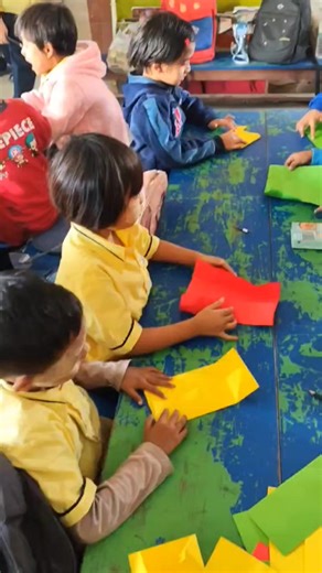 အိမ်ဒုတိယပတ်သင်ခန်းစာမှ အိမ်ပုံလေးတွေ လက်တွေ့ပြုလုပ်ကြမယ် 🥰🥰🥰🥰🥰 #fyppppppppppppppppppppppp #kg #keystone #happymoments #schoollife