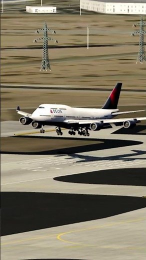 Boeing 747-400 Delta Landing at Phoenix Airport | Aerofly FS Global Ultra Realistic