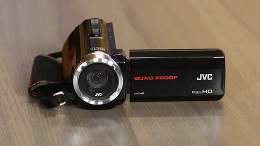 JVC Everio GZ-R10 goes where other camcorders can't