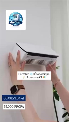 dites a Dieu a la chaleur AirClim pro est la solution