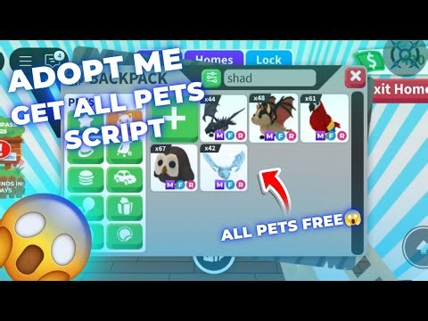 ADOPT ME GET ALL PETS SCRIPT!😱 SAFE✅ WORKS ON ALL EXECUTORS🔥 PASTEBIN✅