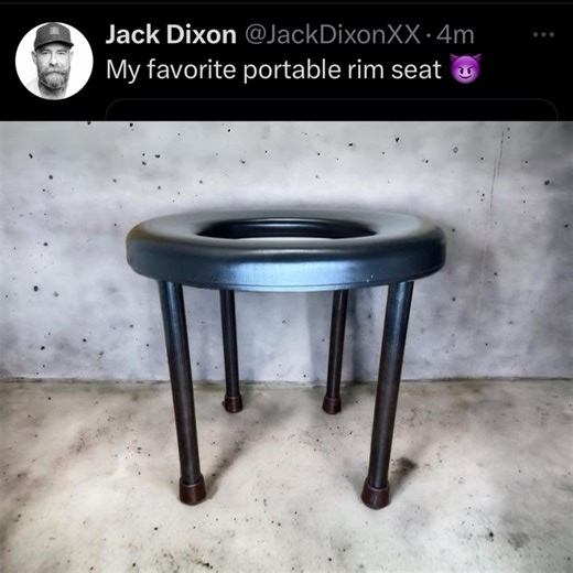 Big Rim, Portable Cushioned Rim Seat - Queening Chair - Facesitting - BDSM Chair - Portable Rimming Stool - Rim Job - LGBT - Oral Sex - Etsy Norway