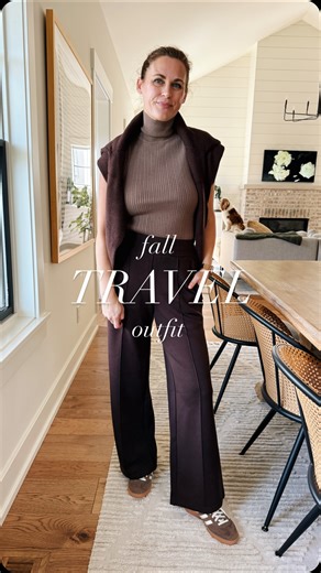 Jill Gott-Gleason on Instagram: "Check out previous installments in my feed if you are looking for the perfectly polished yet comfortable travel outfit for fall! The keyword is SHOP for all the links to this look! https://liketk.it/5nRqn"