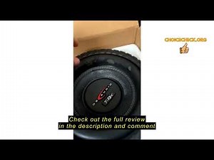 Review DB Audio Systems T-REX10 3000W 10" Subwoofer, Duel 2Ω, 1000W RMS, High Power, Kevlar Cone