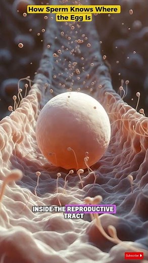 How Sperm Knows Where the Egg Is 🤯 | Chemotaxis Explained in 3D