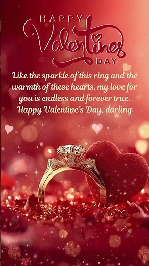 Romantic Valentine’s Day Wishes for Love | Heart Touching Message #valentinesday