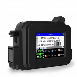 [Hot Item] Handheld Mini Inkjet Printer 12.7 mm Tij Printer for Barcode, Logo, Qr Code, Image, and Date Printing Thermal Inkjet Encode