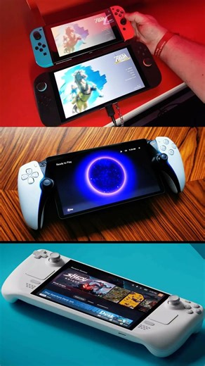 The best portable console. Nintendo Switch, Steam Deck, PS Portal, which is better?