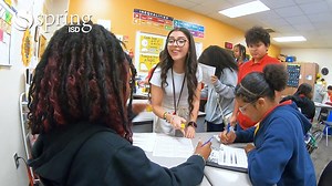 We’ve got one last Teacher of the Year finalist to feature - Melissa Lugo, a 7th grade math teacher at Spring Leadership Academy. She says, "I think the biggest thing I want them to know is that there is an adult out there that truly loves them, that truly cares for them." | Spring ISD