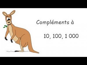Compléments à 10, 100, 1 000 - cours sixième
