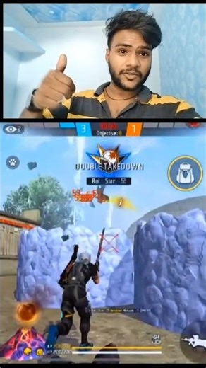 RaiStar OP Gameplay 🔥 | One Tap Headshot King 👑 ‪@GyanGaming‬ #shorts #trending