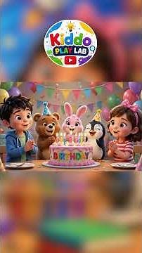 Happy Birthday Song for Kids! 🎂 | Sing Along & Celebrate! 🌈