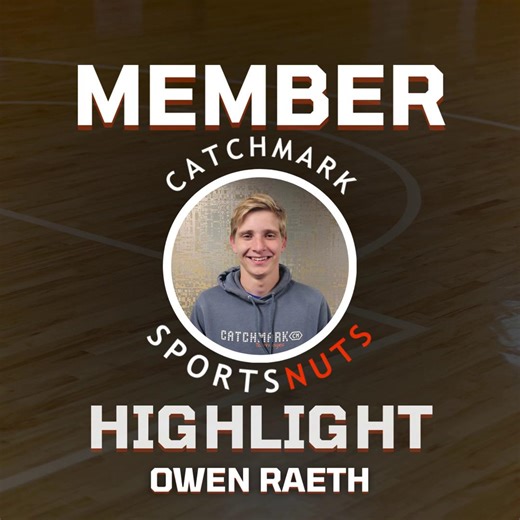 🏀 Member Highlight: Owen Raeth 🏀🎯 Whether it’s a close fourth quarter or a standout performance, Owen keeps his eye on the action. He appreciates the strategy, intensity, and heart that make every game memorable.