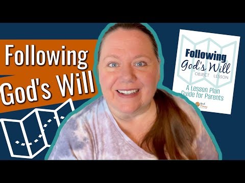 Following God's Will Object Lesson