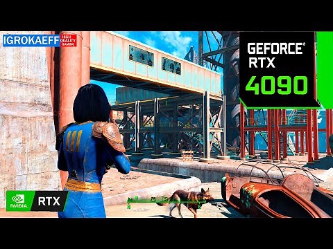 [4K] Fallout 4 Next Gen with New Ultra Realistic Ray Tracing (ReShade) | Photorealistic Fallout game