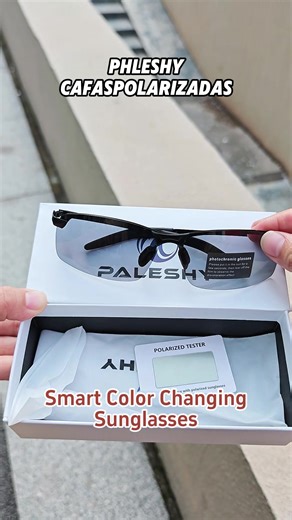 I’m never buying another sunglasses brand again! These Paleshy polarized photochromic shades do it all—auto-tint, zero glare, adjustable fit, and unisex!#sunglasses #photochromiceyeglass #eyeprotection #giftguide #polarizedsunglass