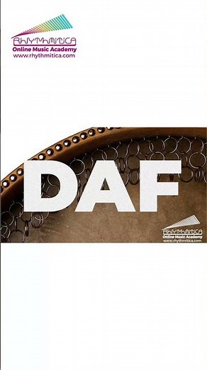 That jingle sound is addictive! See the secret to mastering the Daf's rhythm.