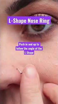 L-Shape Nose Rings