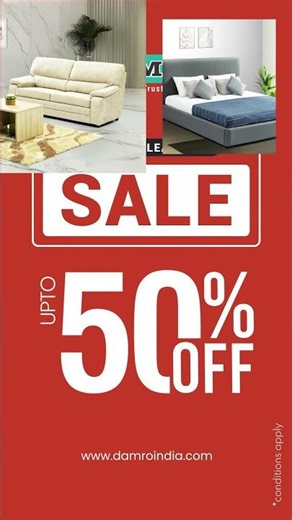 🔥 Damro Annual Clearance Sale – Up to 50% OFF on Furniture! 🏡
