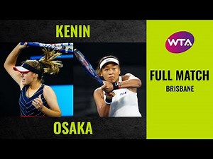 Sofia Kenin vs. Naomi Osaka | Full Match | 2020 Brisbane Round of 16