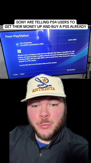 Sony urges PS4 users to upgrade to PS5 now