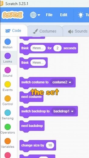 Creating Sprites in Scratch