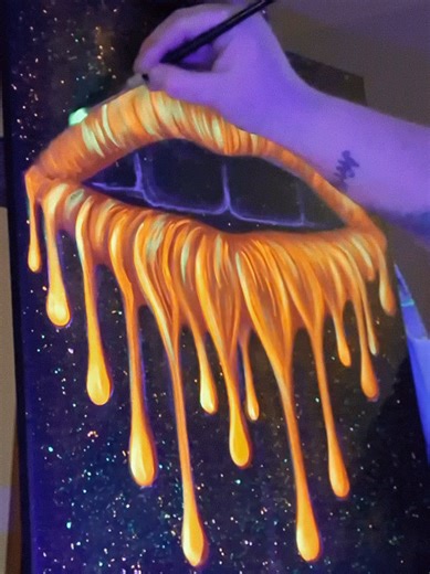 Inspiring Art Under Blacklight: A Vibrant Journey