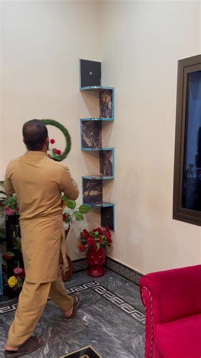 Stylish Corner Hanging Shelf for Modern Spaces