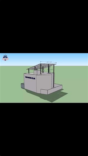 3D Demo Of 15Kw Ongrid System fell free to contact us #solar #teamwork #professional #teamwork #