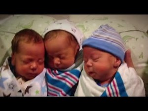 Identical Triplets | Couple Welcomes Three Beautiful Babies