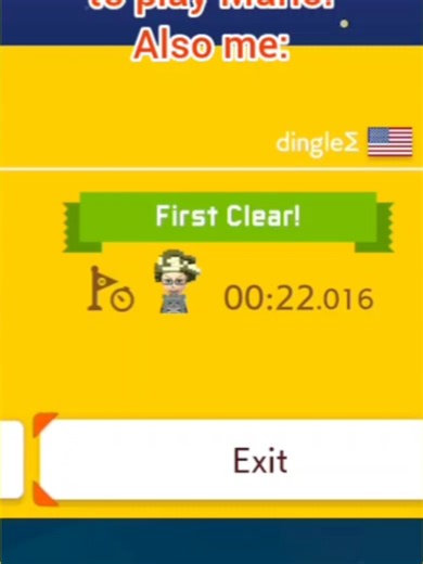 Not even a crippling hangover can stop me! 😂 #Gaming #SMM2 #Mario #Nintendo #Switch