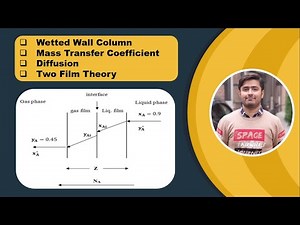 Mass Transfer Numerical: Diffusion | wetted wall column | Mass Transfer Coefficient |Two Film Theory