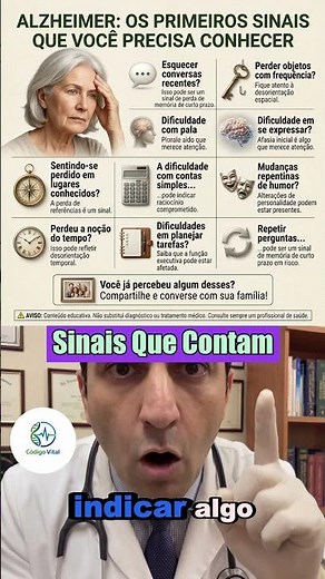 Alzheimer: 8 Sinais Preocupantes Que Poucos Notam na Memória 🧠