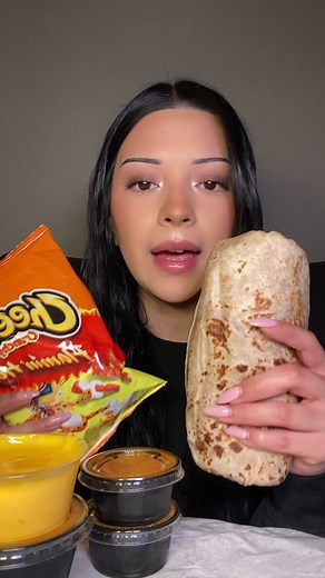 Make a hot cheeto burrito with me #foodie #eatwithme | foodtiktok