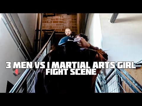 3 MEN vs 1 MARTIAL ARTS GIRL