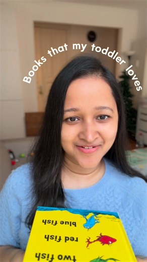 Aneesha | Mindful parenting | 🇩🇪 Germany on Instagram: "❤️Comment BOOKS for the links in your inbox. ❤️ At 18 months she is all about stories. She has not completely rejected by activity books yet but let’s just say she is less interested. Books she is currently reading - 📕Grumpy Monkey Jim Panze is her favourite character 📕One Fish Two Fish Red Fish Blue Fish by @drseuss 📕Bangali Ramayana Mahabharata - Bheem is her favourite 🤣 📕Let’s go to the Potty by @pottytrainingconsultant #parenting