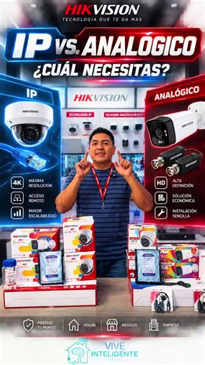 IP o analógico: ¿qué sistema de cámaras de seguridad elegir?