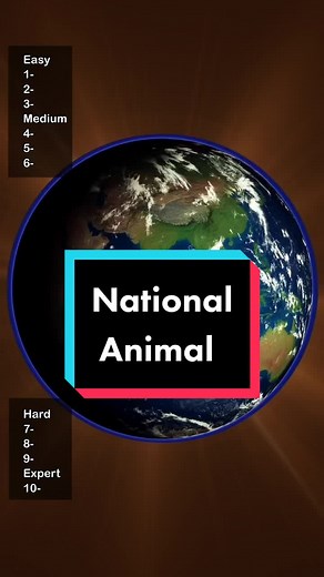 Guess the Country by its National Animal Quiz