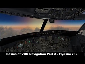 [Tutorial] Basics of VOR Navigation | Part 3 | FlyJSim 732 | KFAT - KLAX