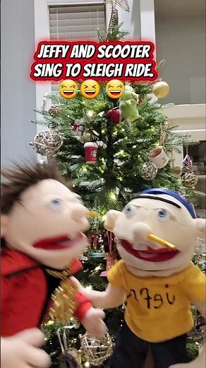 Jeffy 😆 Scooter 🤣 song #xmas #funny #smlparody #puppets