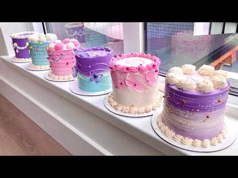 MORE CAKE DECORATING! | [Unedited][No Talking][No Music]
