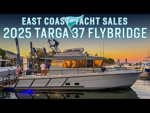 2025 Targa 37 Flybridge For Sale [$1,450,000] | Walkthrough Tour