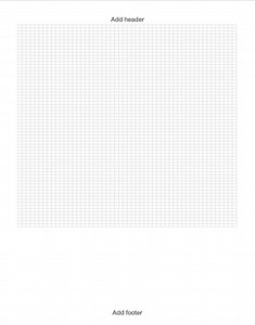 Customizable Graph Paper Template: Excel Grid (digital Download) - Etsy