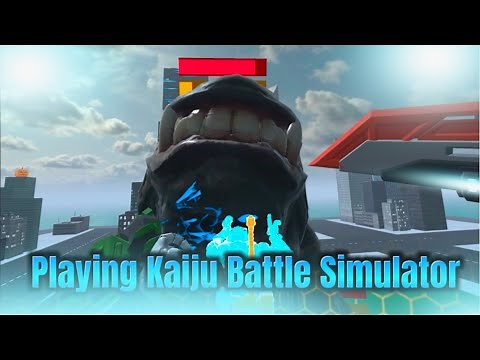 Playing Pacific Rim in VR (Kaiju Battle Simulator)