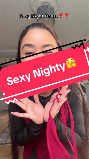 Absolutely beautiful Night dress & perfect for my valentine’s Date🤗💃👩‍❤️‍💋‍👨 Available in many colors &sizes. Linked on yellow basket to shop👆. #valentine #lingeri #nightdress #tiktokmademebuylt #fyp