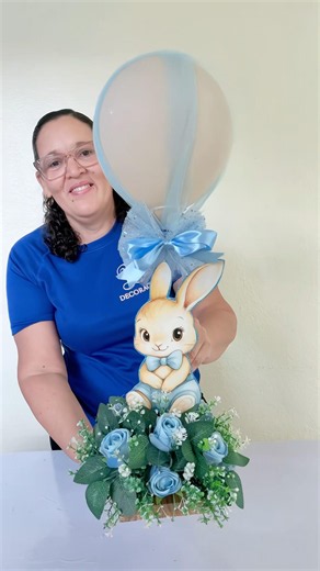 Centerpiece for a baby shower for a boy #ideas #centerpiece #babyshower