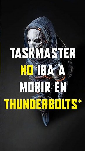 Taskmaster NO iba a morir en Thunderbolts* #thenewavengers