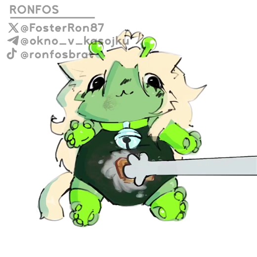 little meme vid😼 guys, would u like to see the same vid but with Moony write in comms if yess #animation #arttrend #alien #artmeme #pibble